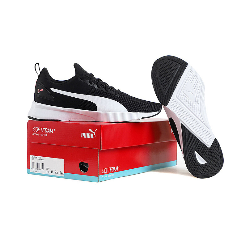 puma flyer runner black